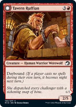 Tavern Ruffian [Innistrad: Midnight Hunt] 163