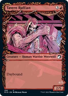Tavern Ruffian (Showcase) [Innistrad: Midnight Hunt] 296