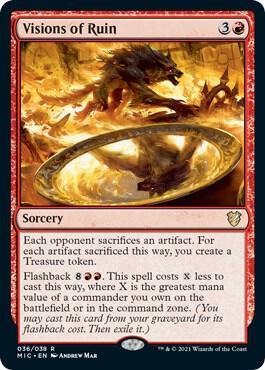 Visions of Ruin [Commander: Innistrad: Midnight Hunt] 36