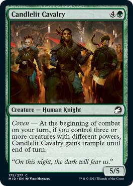 Candlelit Cavalry [Innistrad: Midnight Hunt] 175
