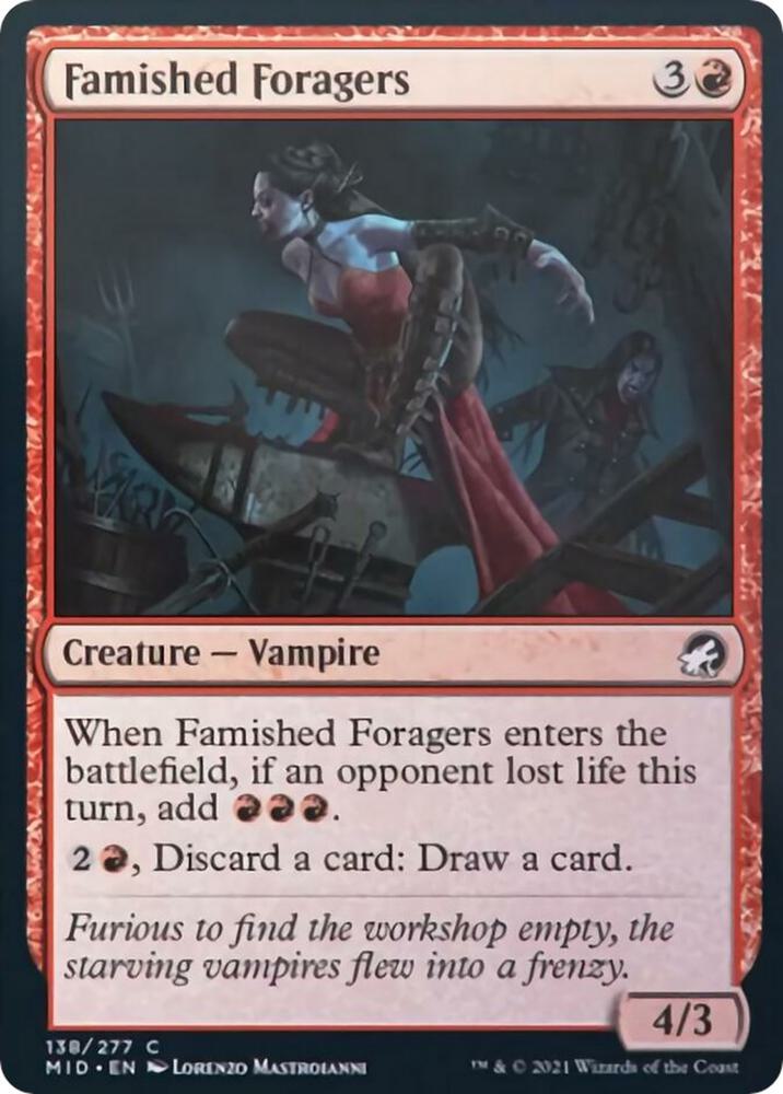 Famished Foragers [Innistrad: Midnight Hunt] 138
