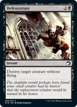 Defenestrate [Innistrad: Midnight Hunt] 95