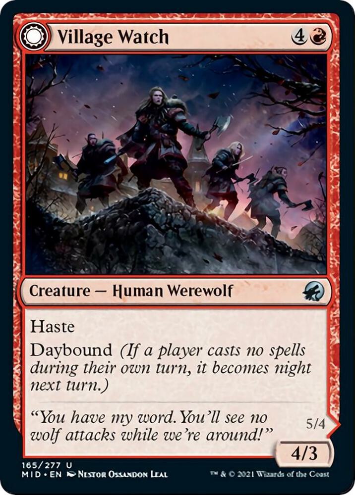 Village Watch [Innistrad: Midnight Hunt] 165