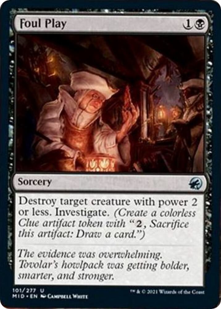 Foul Play [Innistrad: Midnight Hunt] 101