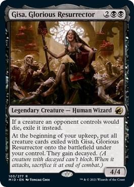 Gisa, Glorious Resurrector [Innistrad: Midnight Hunt] 103
