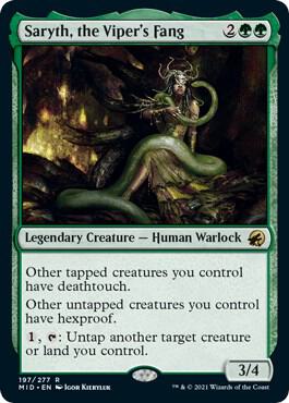 Saryth, the Viper's Fang [Innistrad: Midnight Hunt] 197