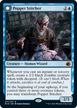 Poppet Stitcher [Innistrad: Midnight Hunt] 71