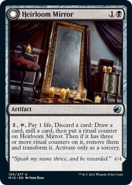 Heirloom Mirror [Innistrad: Midnight Hunt] 105