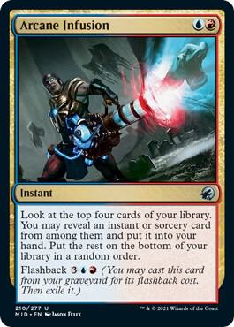 Arcane Infusion [Innistrad: Midnight Hunt] 210