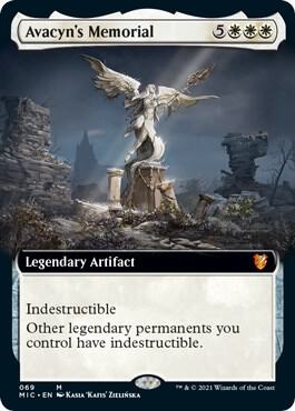 Avacyn's Memorial (Extended Art) [Commander: Innistrad: Midnight Hunt] 69