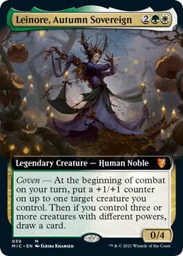 Leinore, Autumn Sovereign (Extended Art) [Commander: Innistrad: Midnight Hunt] 39