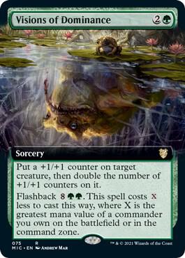 Visions of Dominance (Extended Art) [Commander: Innistrad: Midnight Hunt] 75