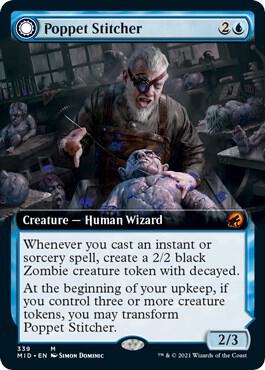 Poppet Stitcher (Extended Art) [Innistrad: Midnight Hunt] 339