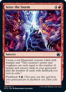 Seize the Storm [Innistrad: Midnight Hunt] 158