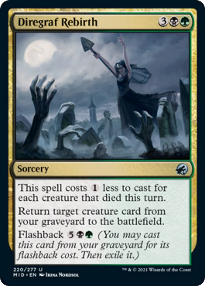 Diregraf Rebirth [Innistrad: Midnight Hunt] 220