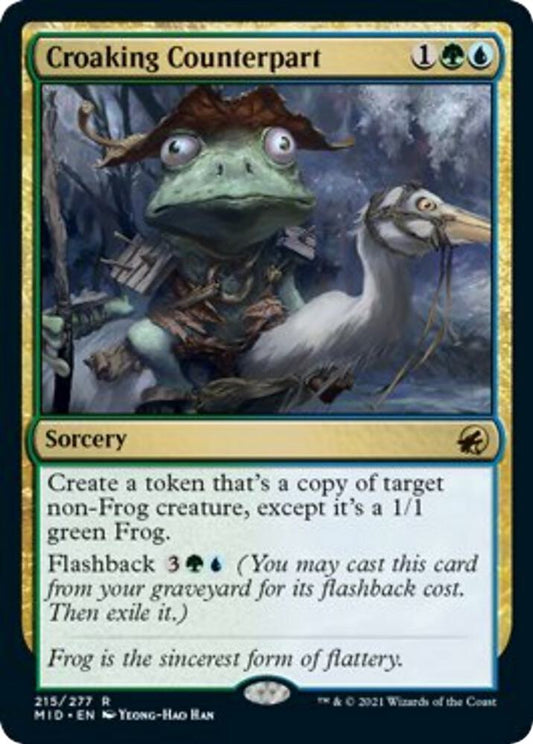 Croaking Counterpart [Innistrad: Midnight Hunt] 215