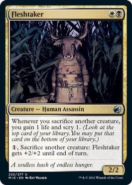 Fleshtaker [Innistrad: Midnight Hunt] 222