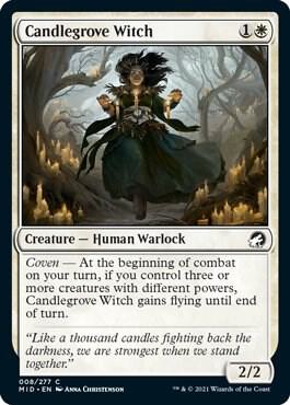 Candlegrove Witch [Innistrad: Midnight Hunt] 8