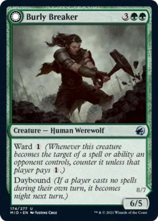 Burly Breaker [Innistrad: Midnight Hunt] 174