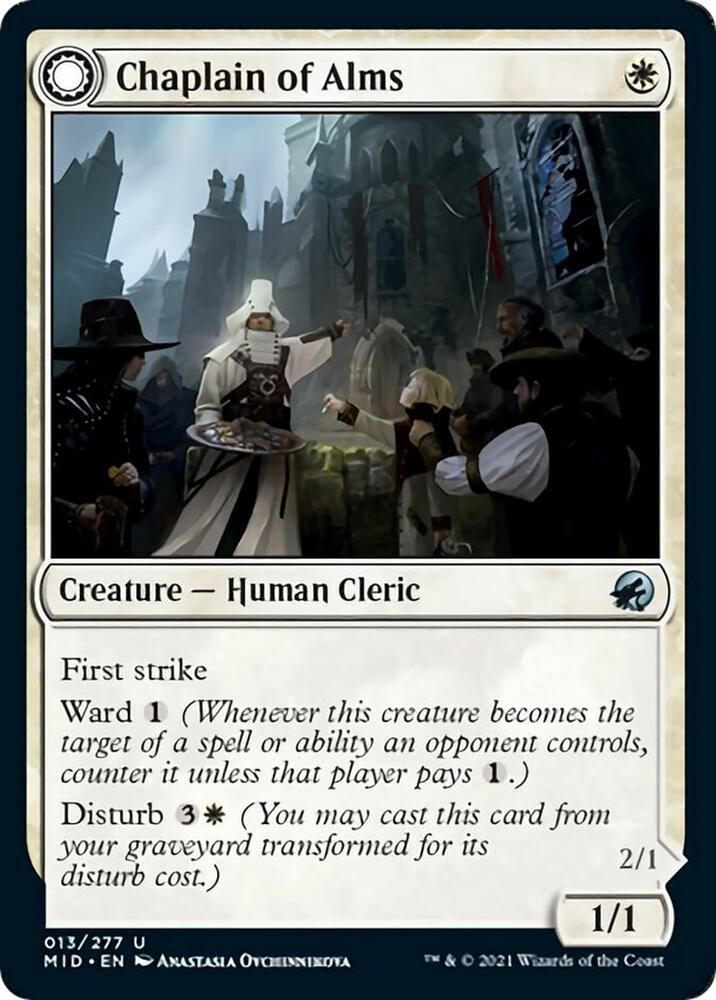Chaplain of Alms [Innistrad: Midnight Hunt] 13