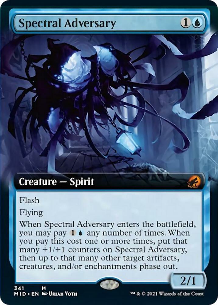Spectral Adversary (Extended Art) [Innistrad: Midnight Hunt] 341