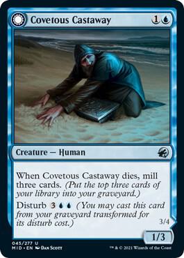 Covetous Castaway [Innistrad: Midnight Hunt] 45