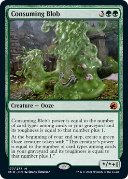 Consuming Blob [Innistrad: Midnight Hunt] 177