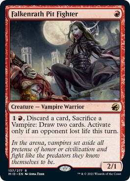 Falkenrath Pit Fighter [Innistrad: Midnight Hunt] 137
