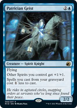 Patrician Geist [Innistrad: Midnight Hunt] 69