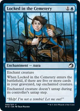 Locked in the Cemetery [Innistrad: Midnight Hunt] 60