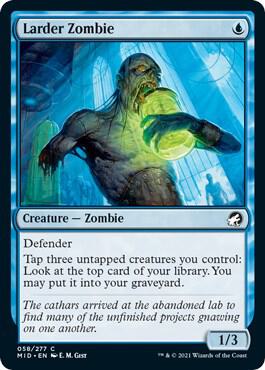 Larder Zombie [Innistrad: Midnight Hunt] 58