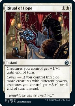 Ritual of Hope [Innistrad: Midnight Hunt] 31