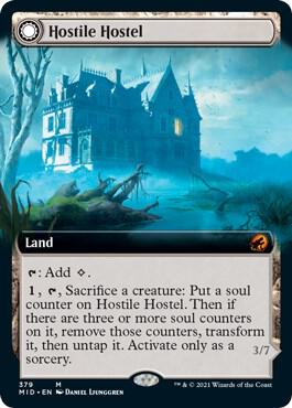 Hostile Hostel (Extended Art) [Innistrad: Midnight Hunt] 379