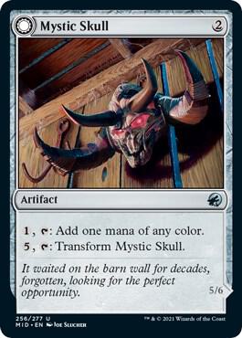 Mystic Skull [Innistrad: Midnight Hunt] 256