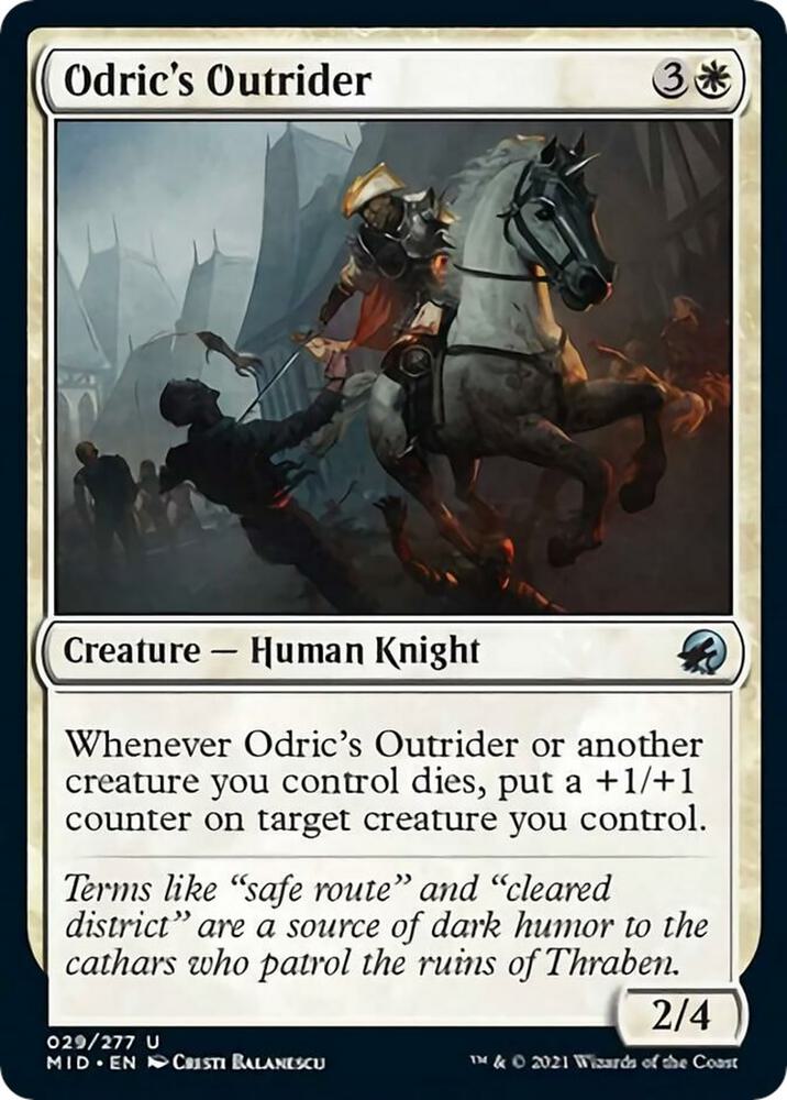 Odric's Outrider [Innistrad: Midnight Hunt] 29