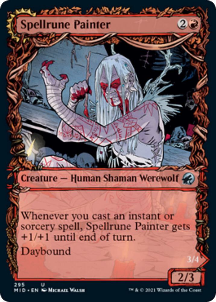 Spellrune Painter (Showcase) [Innistrad: Midnight Hunt] 295