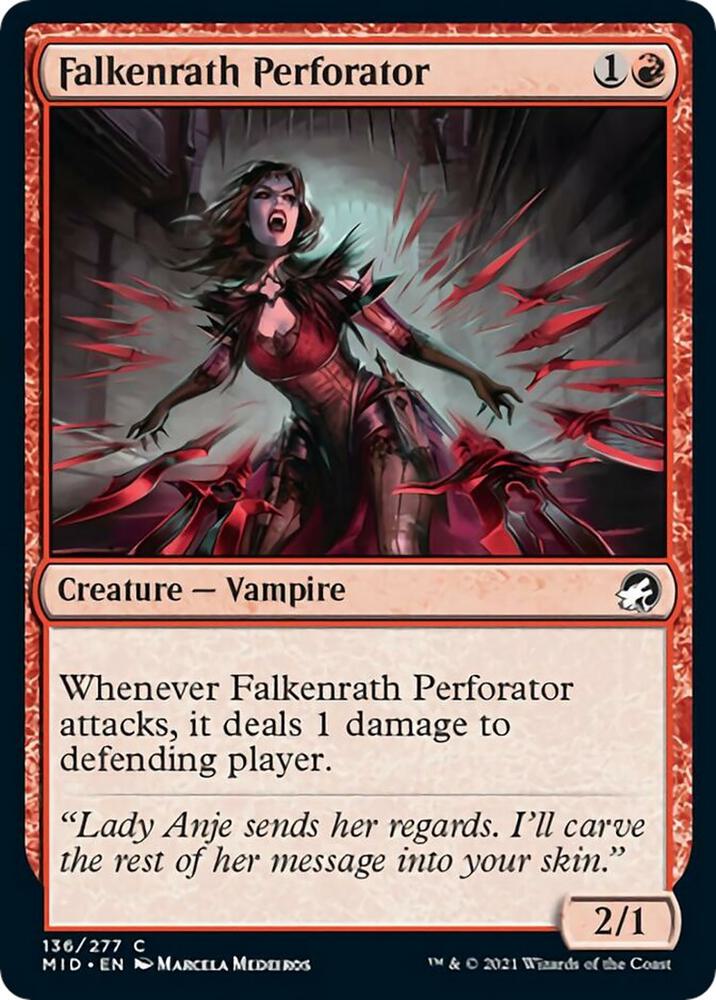 Falkenrath Perforator [Innistrad: Midnight Hunt] 136