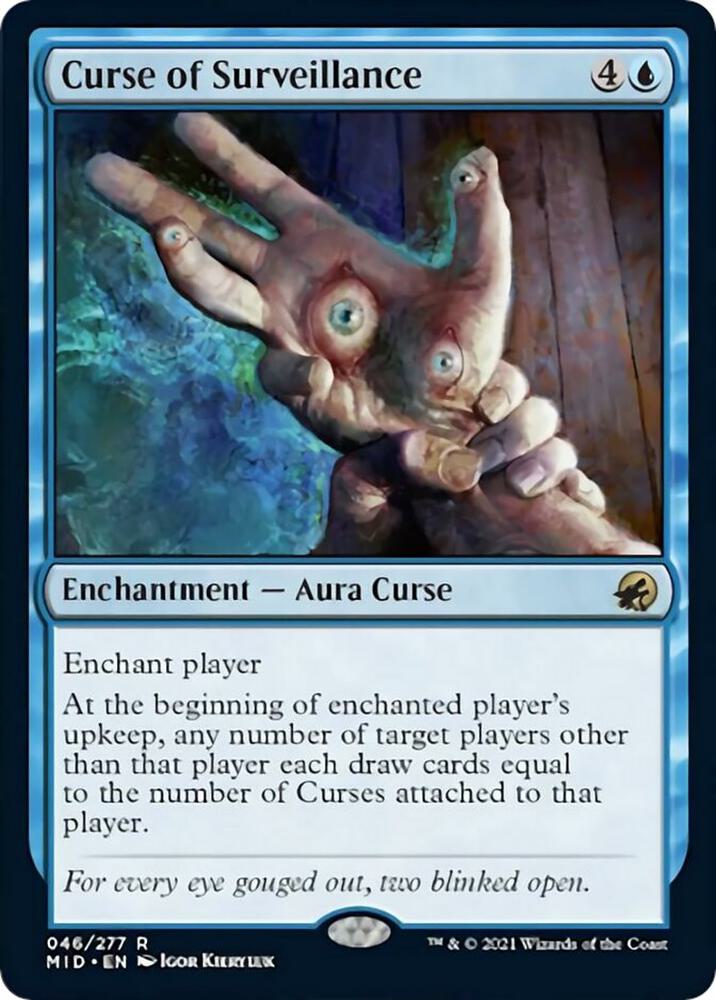 Curse of Surveillance [Innistrad: Midnight Hunt] 46