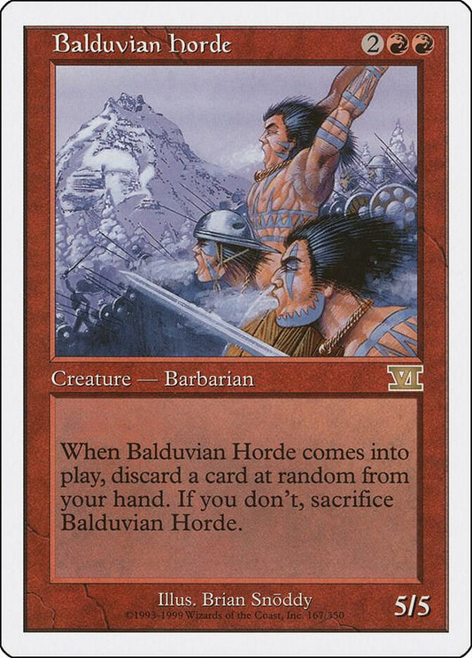 Balduvian Horde [Classic Sixth Edition] 167