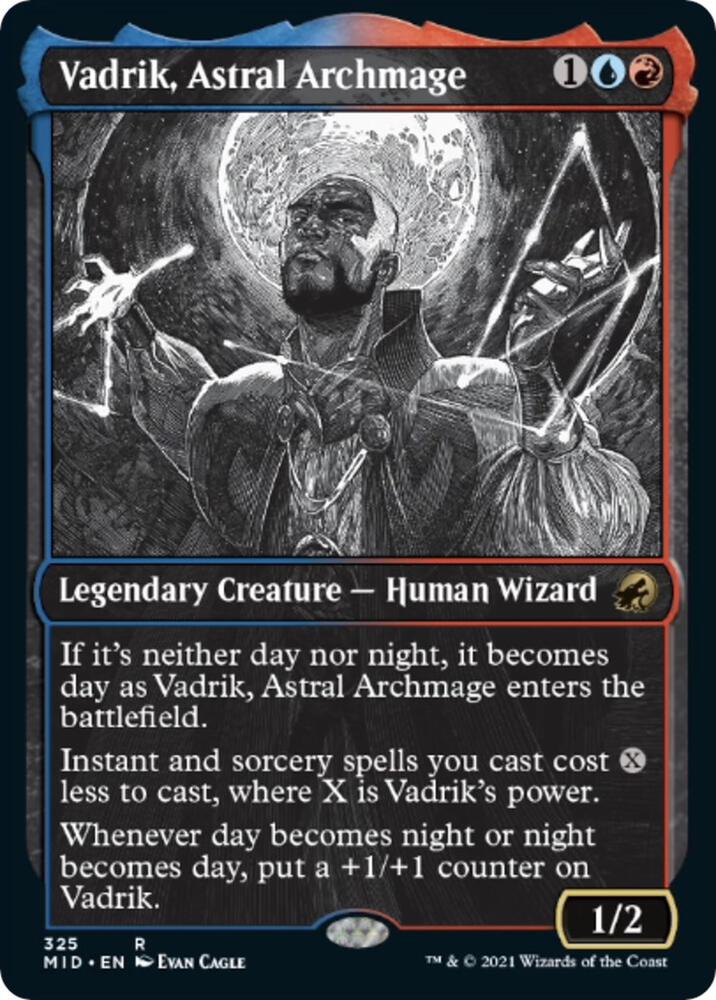 Vadrik, Astral Archmage (Showcase) [Innistrad: Midnight Hunt] 325