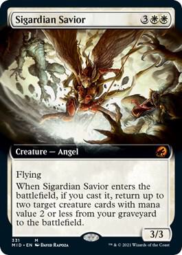 Sigardian Savior (Extended Art) [Innistrad: Midnight Hunt] 331