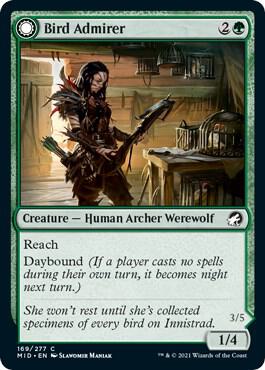 Bird Admirer [Innistrad: Midnight Hunt] 169