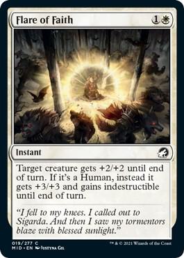 Flare of Faith [Innistrad: Midnight Hunt] 19
