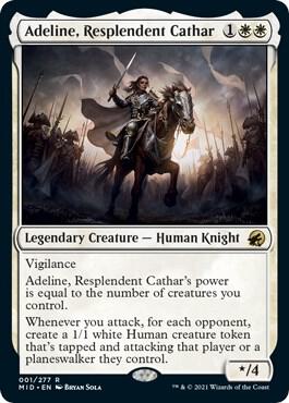 Adeline, Resplendent Cathar [Innistrad: Midnight Hunt] 1