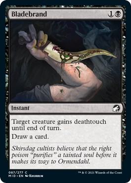 Bladebrand [Innistrad: Midnight Hunt] 87