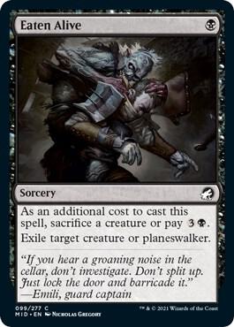 Eaten Alive [Innistrad: Midnight Hunt] 99