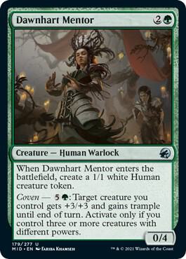 Dawnhart Mentor [Innistrad: Midnight Hunt] 179