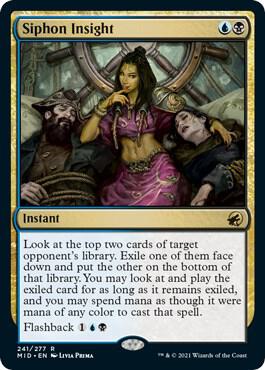 Siphon Insight [Innistrad: Midnight Hunt] 241