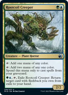 Rootcoil Creeper [Innistrad: Midnight Hunt] 238
