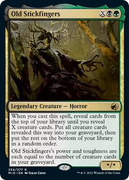 Old Stickfingers [Innistrad: Midnight Hunt] 234